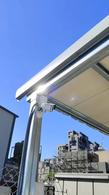 室外停車場|類比監控,實際安裝照片 5