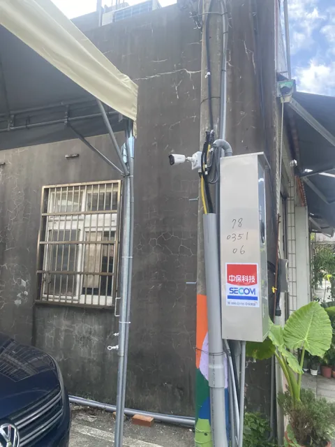 室外停車場|數位 IP,實際安裝照片 4