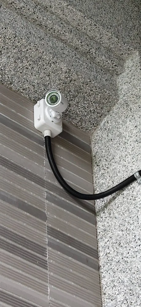中和住宅數位 IP 工程,攝影機與現場線路的實際安裝